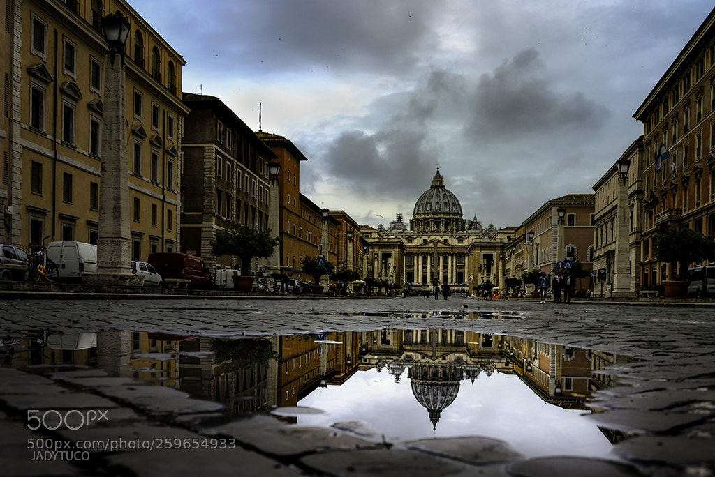 Nikon D750 sample photo. Vatican reflections photography