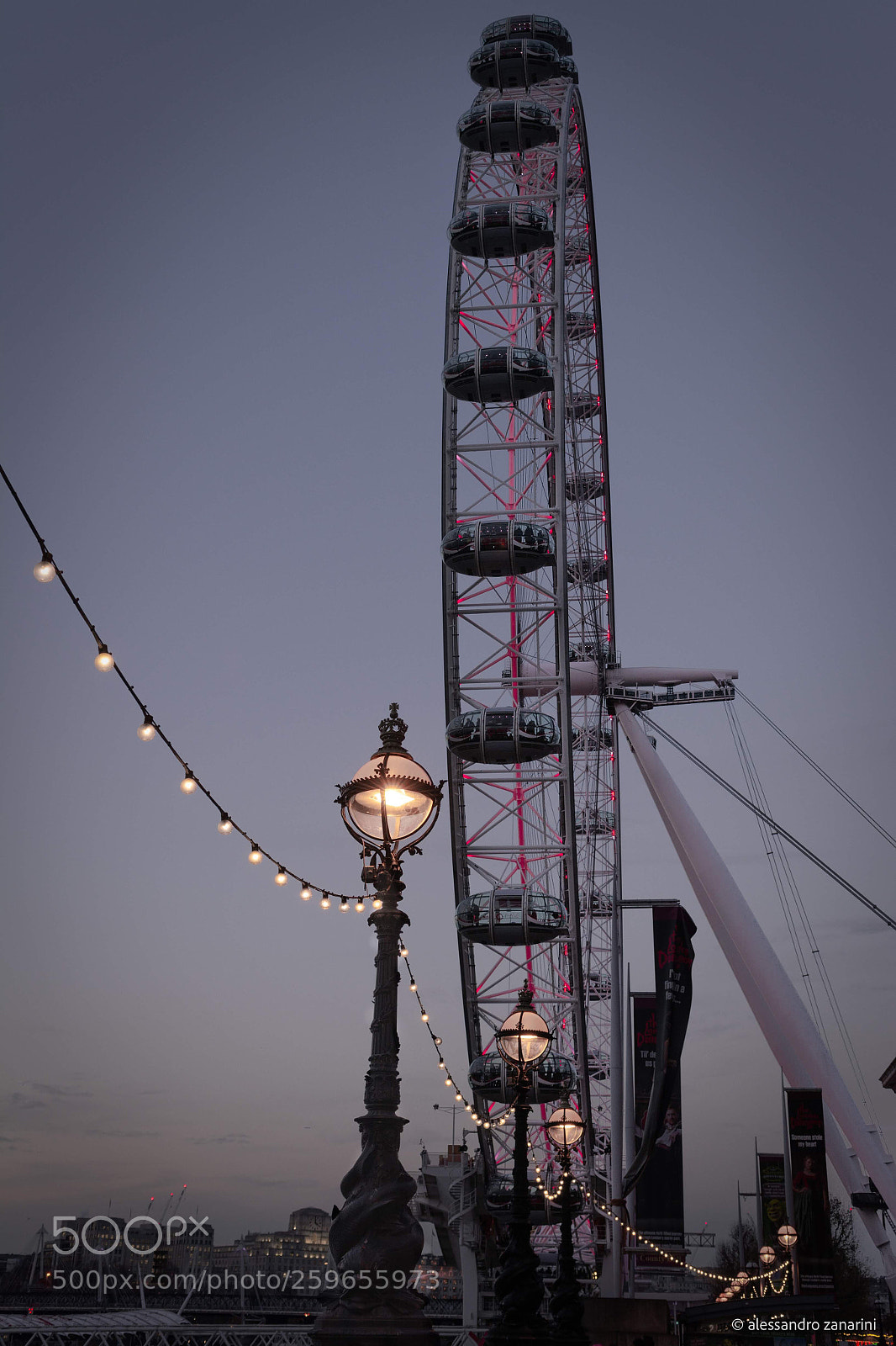 Nikon D7100 sample photo. London eye photography