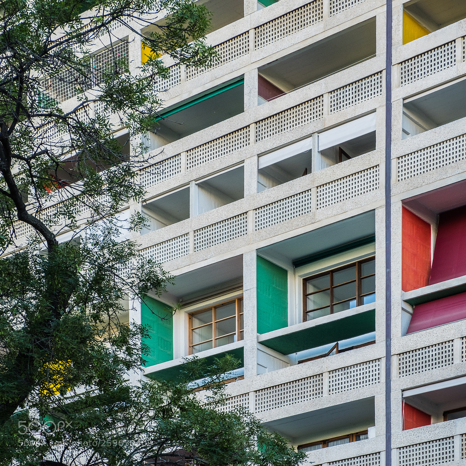 Fujifilm X-T2 sample photo. Unité d'habitation photography