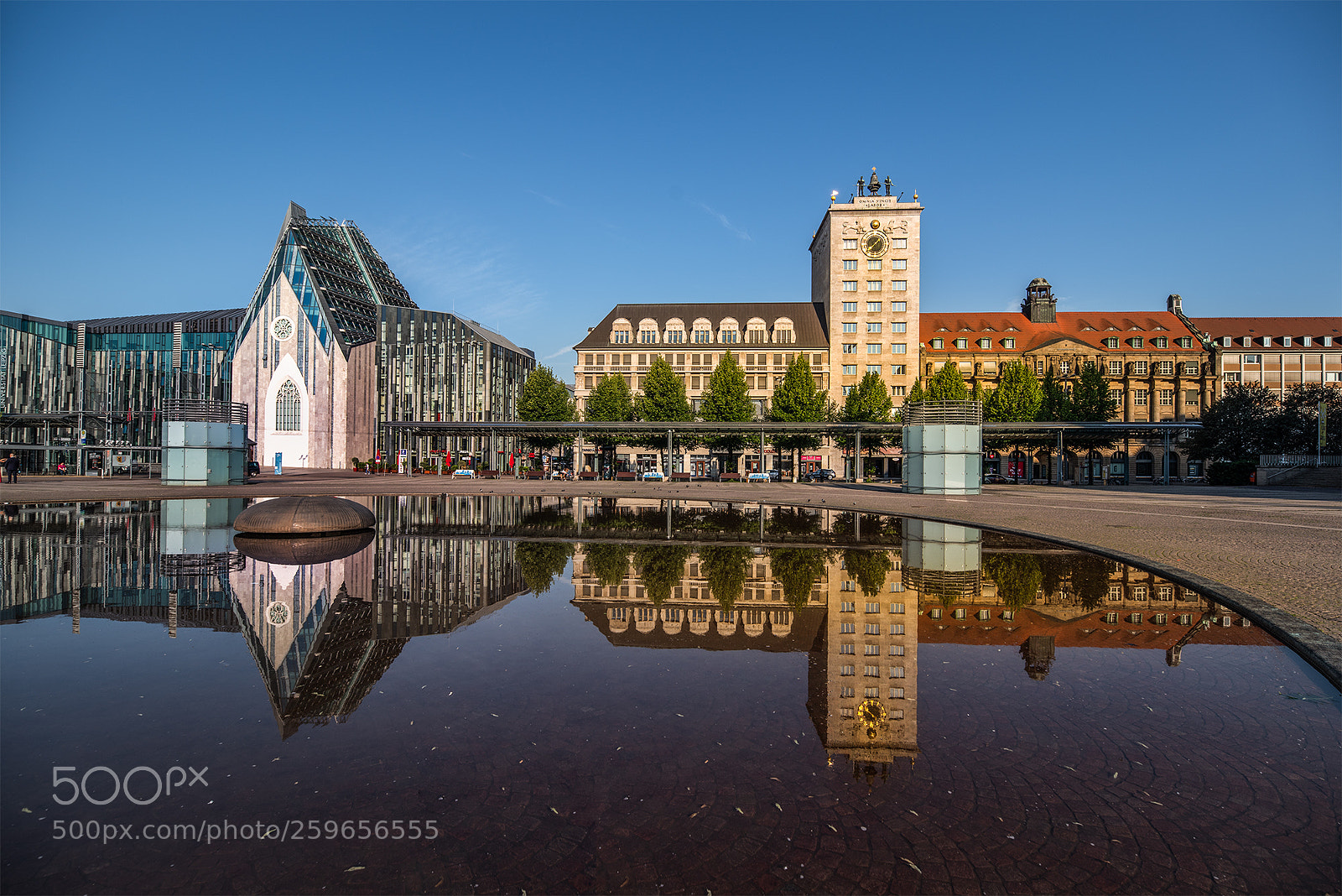 Pentax K-1 sample photo. Augustusplatz leipzig photography