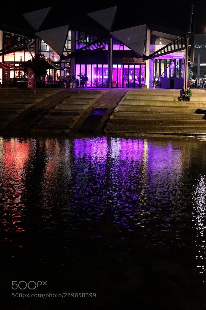 Fujifilm X-T2 sample photo. Wellington waterfront building at photography