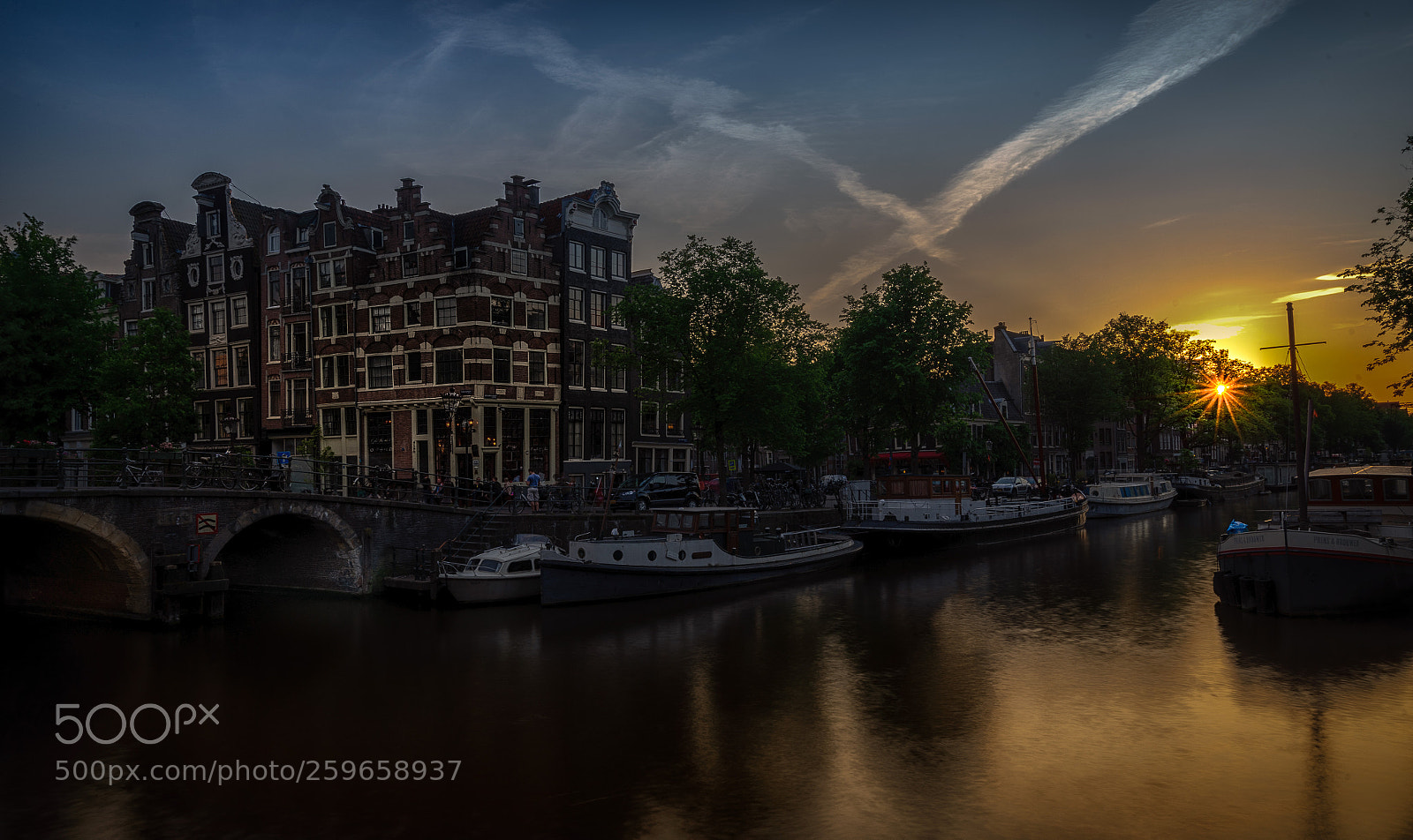 Sony a7 II sample photo. Amsterdam canal photography