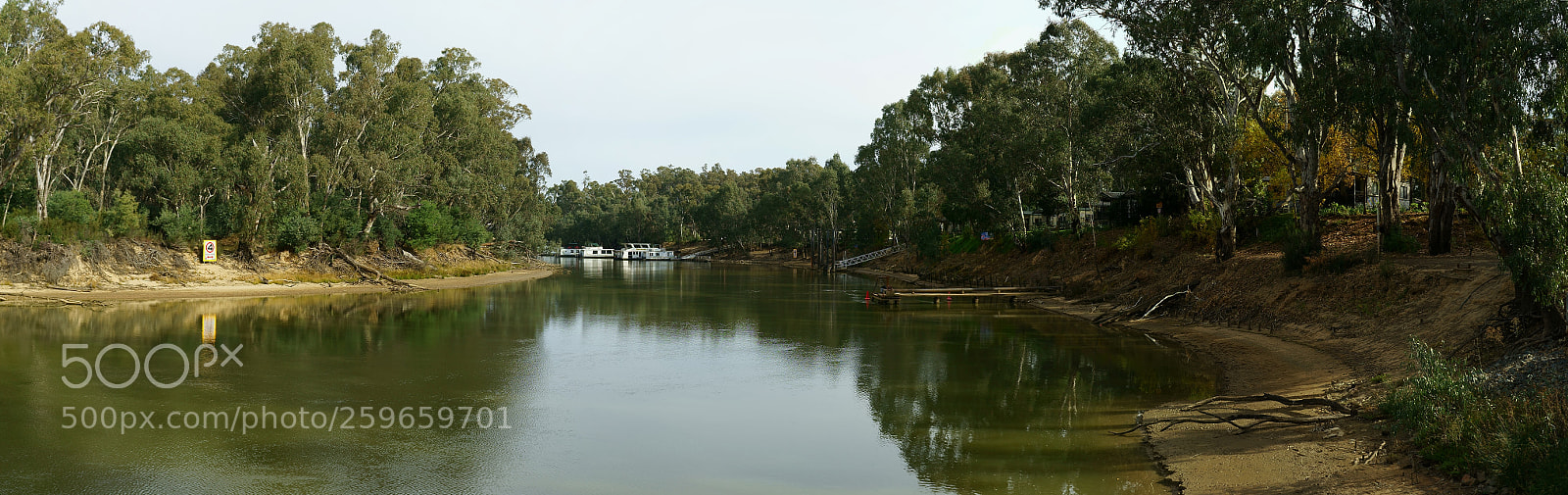 Sony a7 II sample photo. Echuca panorama photography