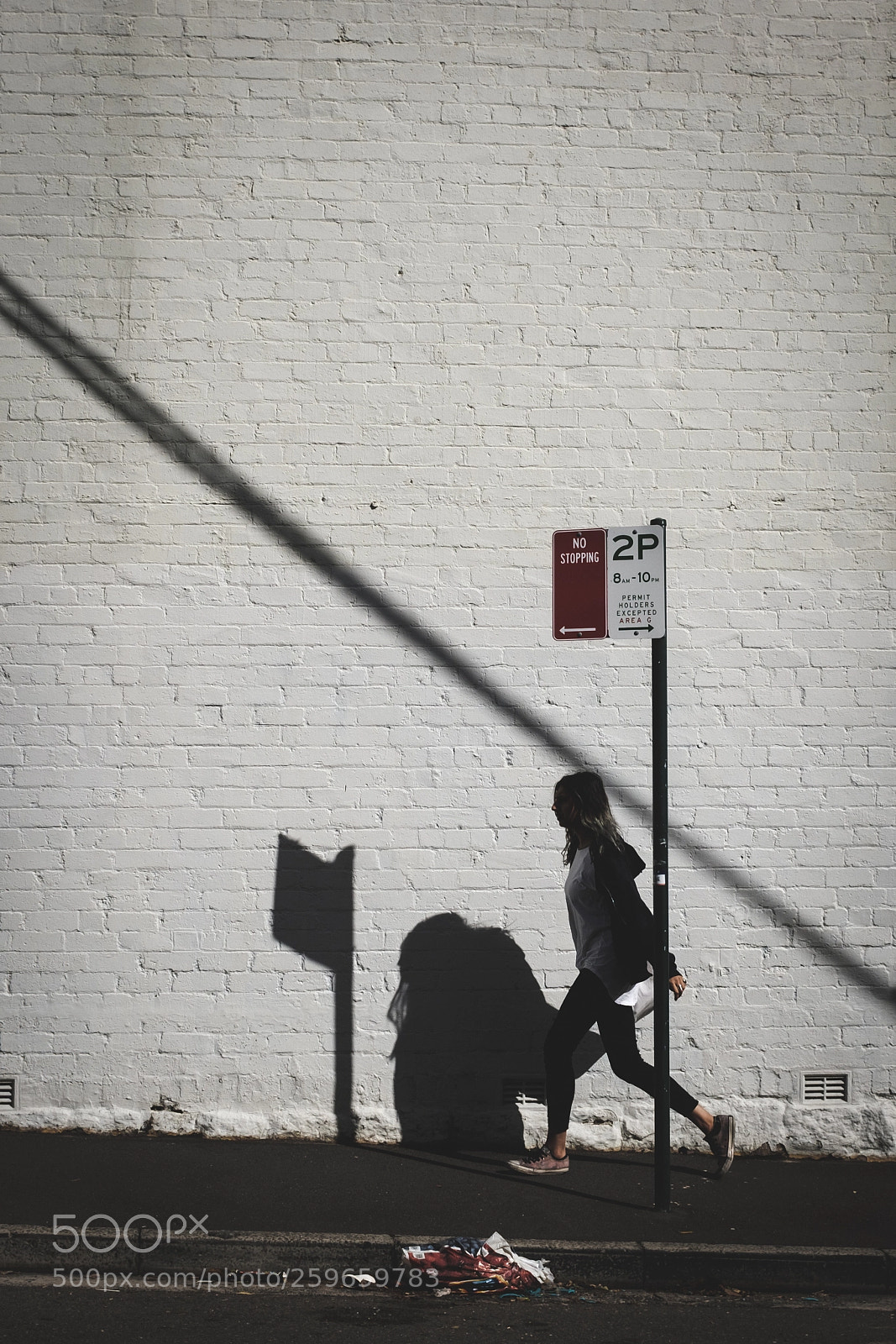 Fujifilm X100F sample photo. Walking woman photography