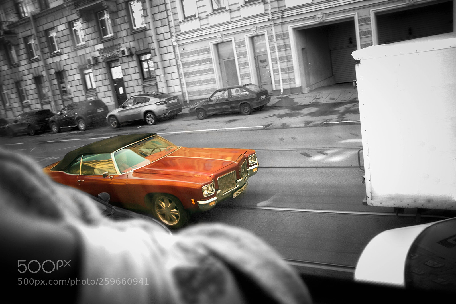 Canon EOS 450D (EOS Rebel XSi / EOS Kiss X2) sample photo. Red muscle car photography