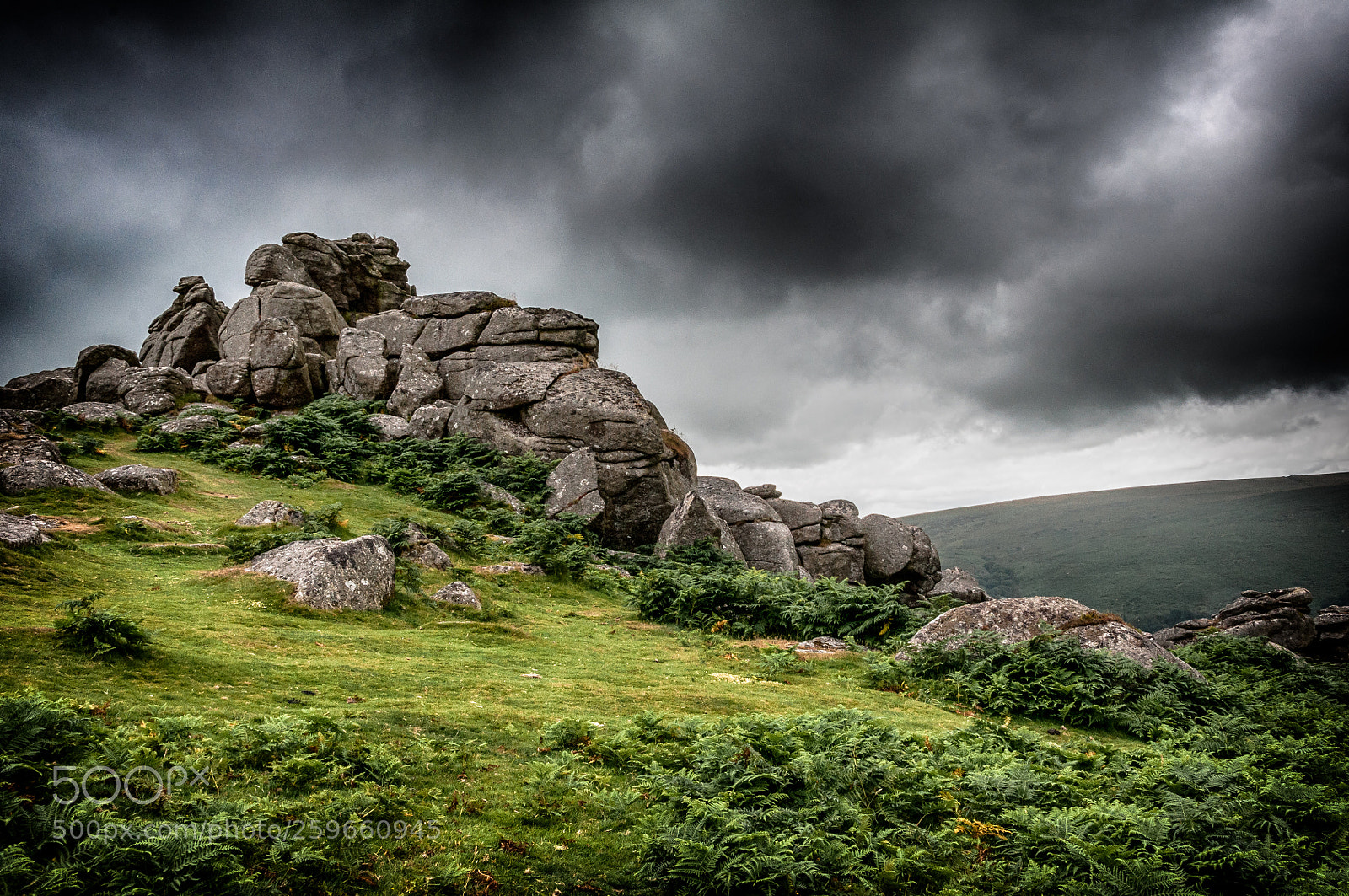Nikon D5000 sample photo. Rain clouds over bonehill photography