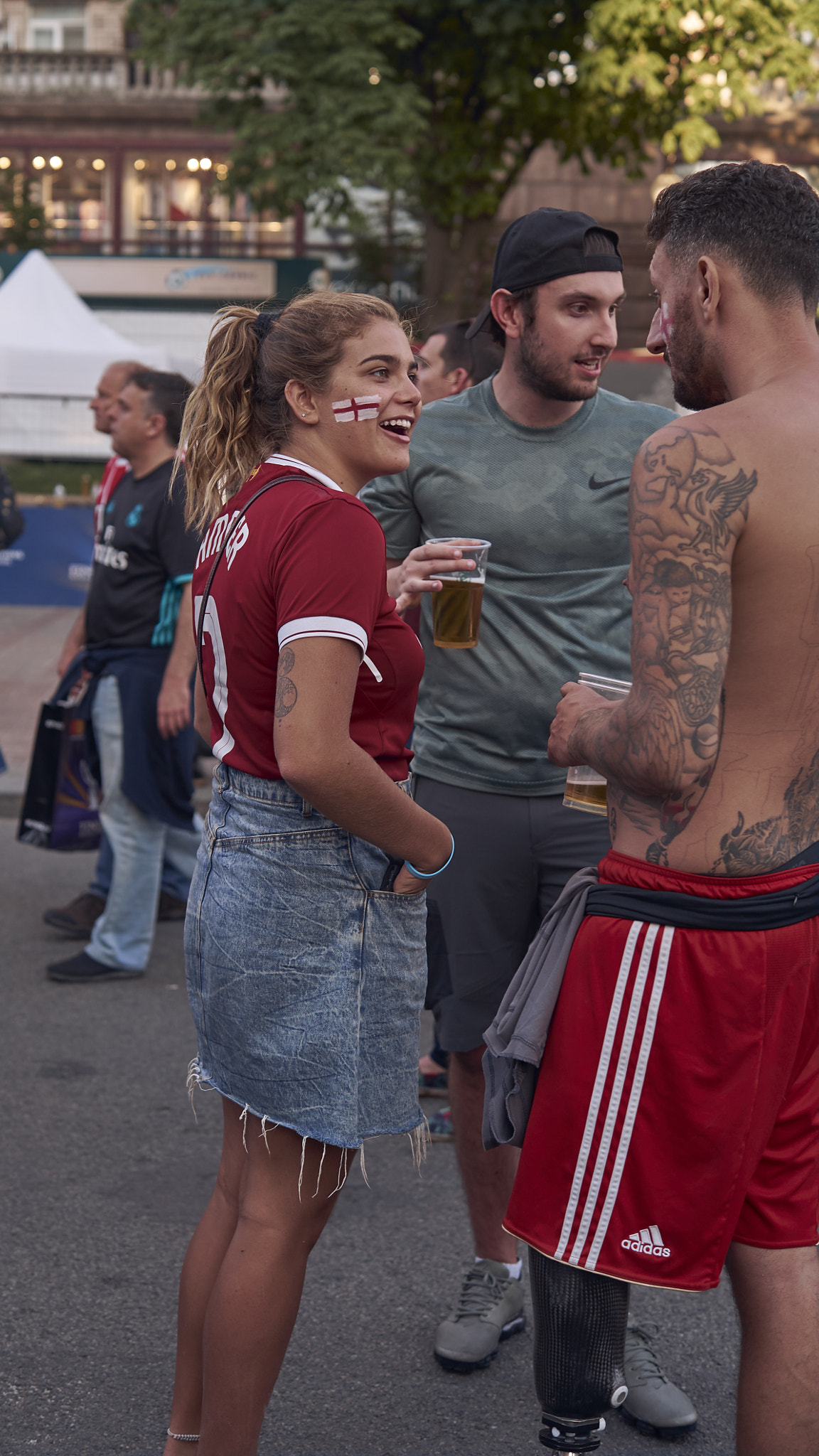 Sony a7S sample photo. Liverpool fans photography