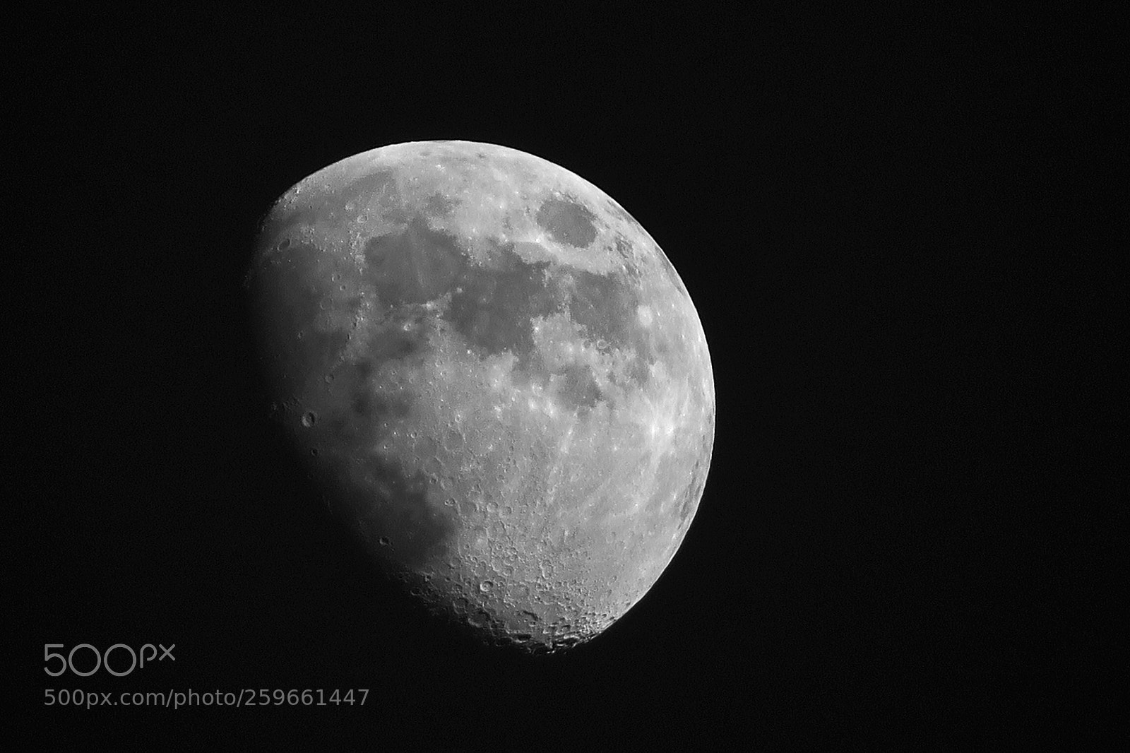 Canon PowerShot G3 X sample photo. Moon photography