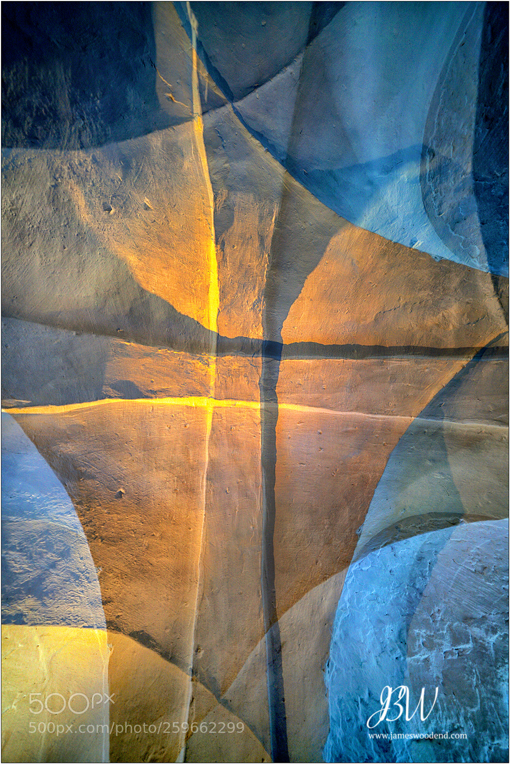 Sony a7R II sample photo. Multi-exposure- cathedral cloisters ceiling. photography