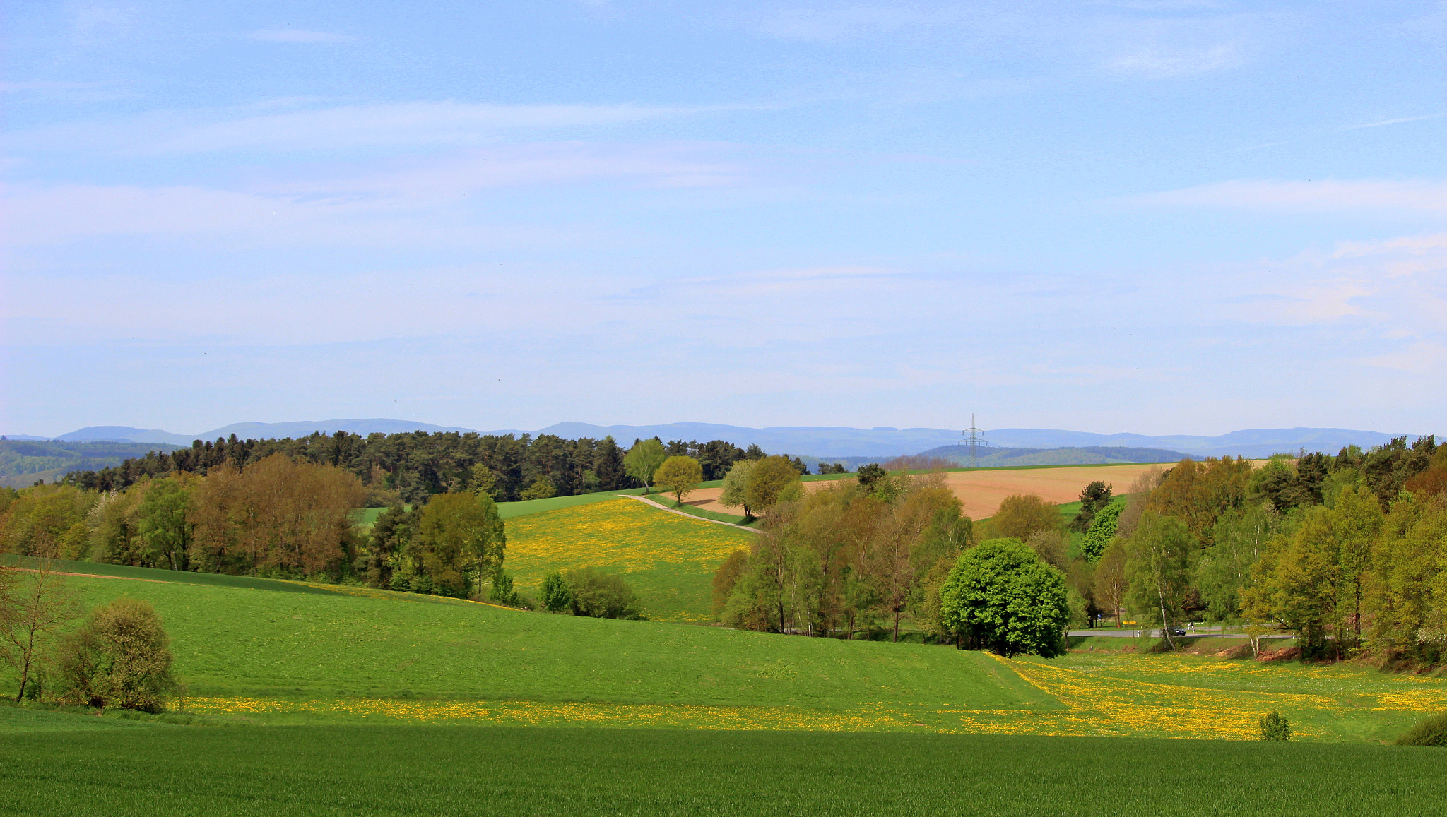 Canon EOS 600D (Rebel EOS T3i / EOS Kiss X5) + Canon EF-S 55-250mm F4-5.6 IS STM sample photo. Hessen in germany photography