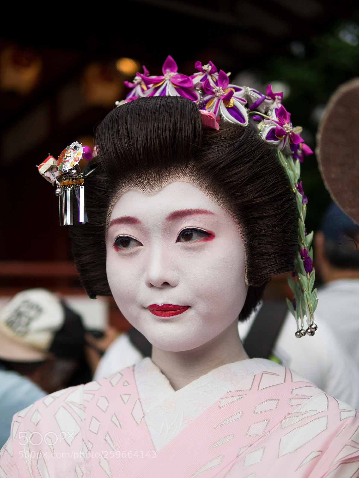 Olympus OM-D E-M10 II sample photo. Woman and sanja matsuri photography