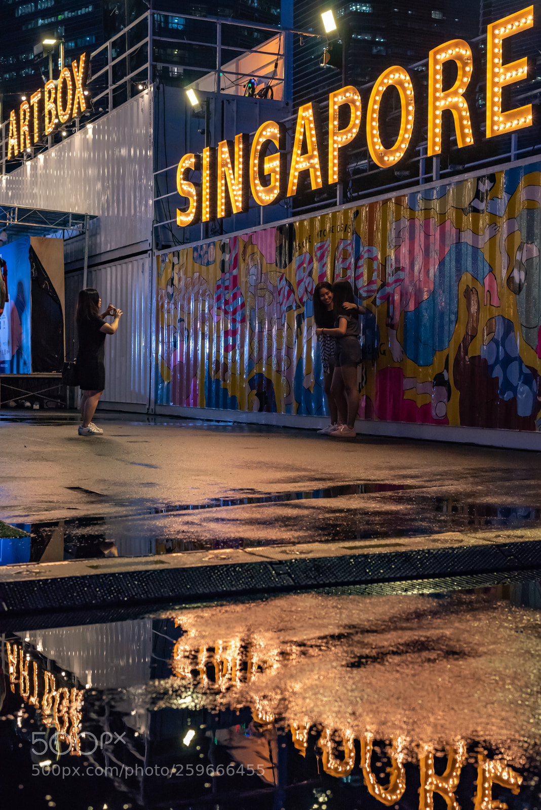 Nikon D750 sample photo. Instagrammer, night or rain photography