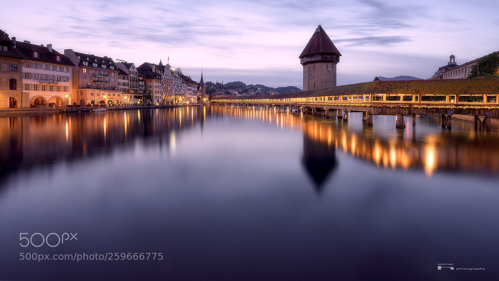 Nikon D810 sample photo. Kapellbrücke photography