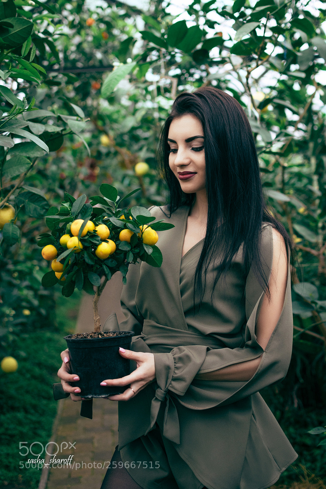 Nikon D5300 sample photo. Anya in the garden photography