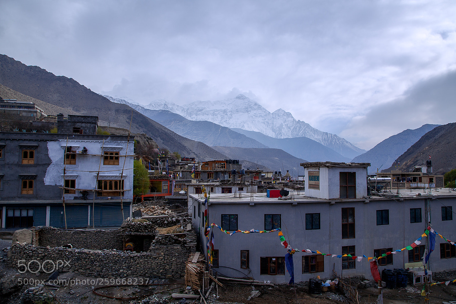 Canon EOS 5D Mark II sample photo. Kagbeni village, nepal photography