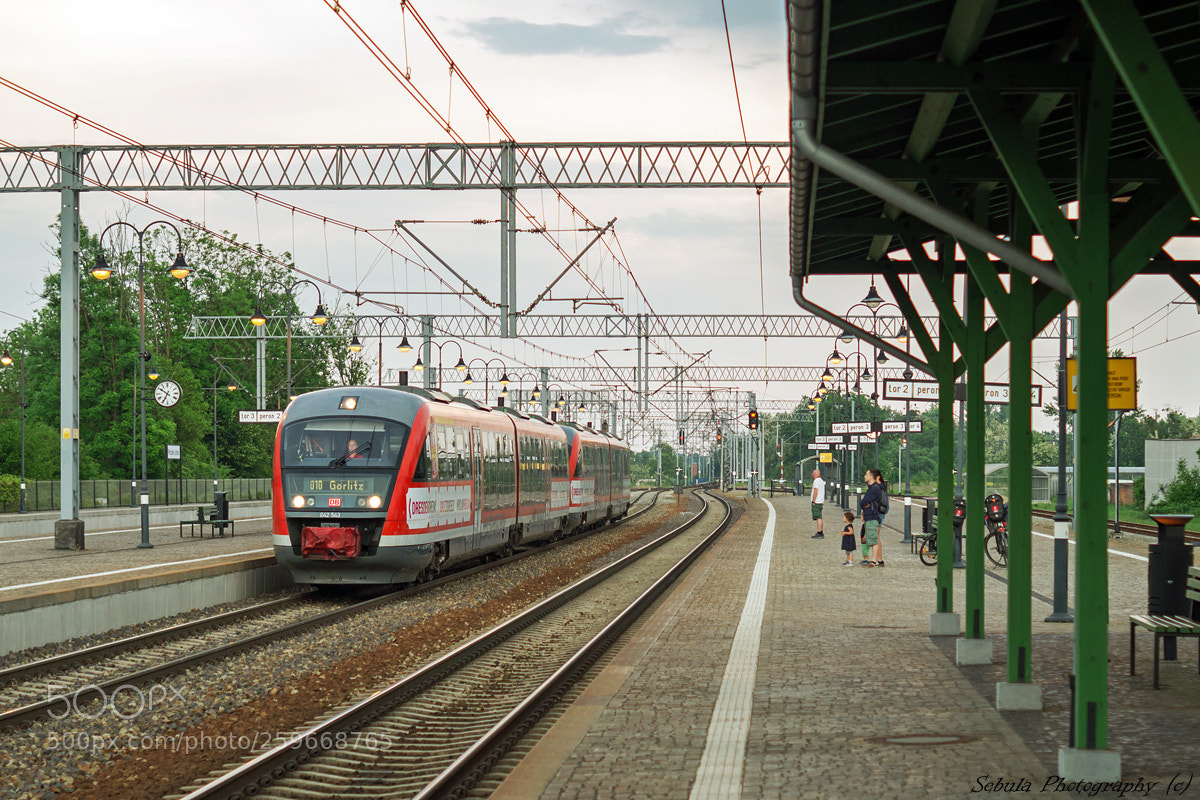Sony SLT-A37 sample photo. Train to dresden photography