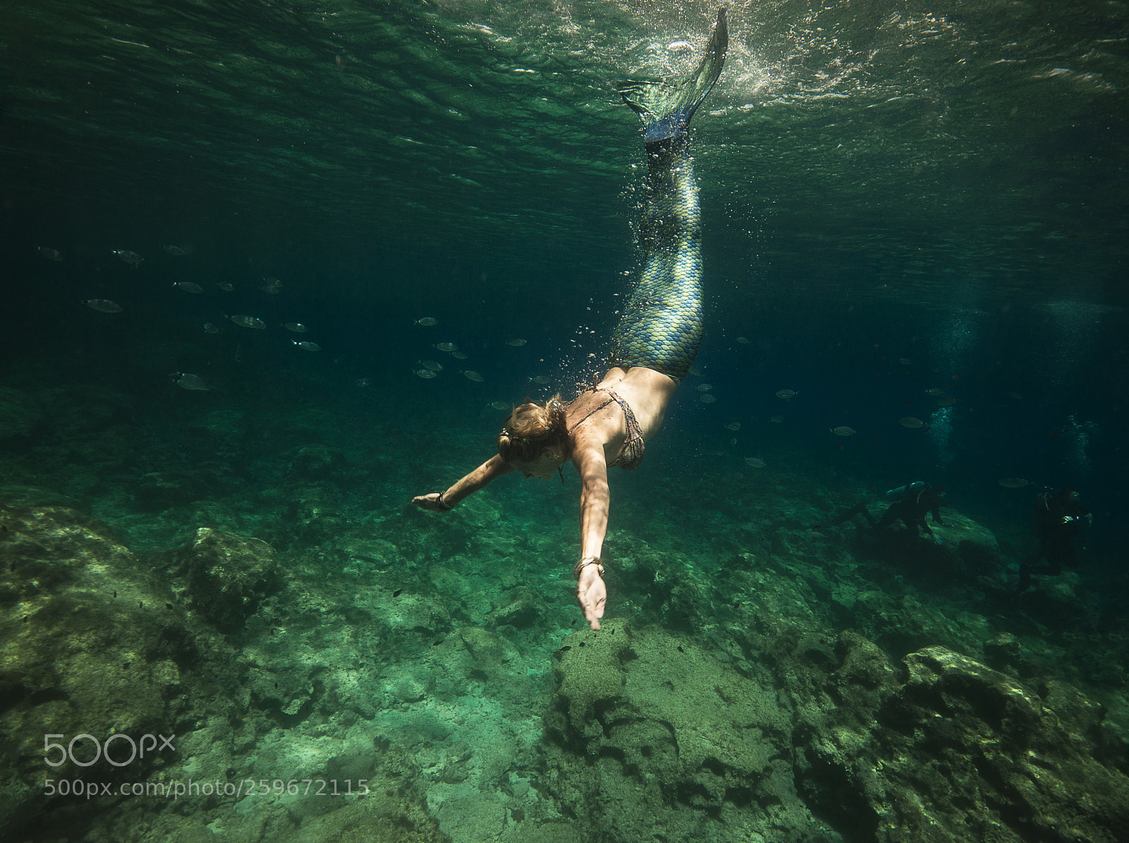 Nikon D800E sample photo. Green mermaid photography