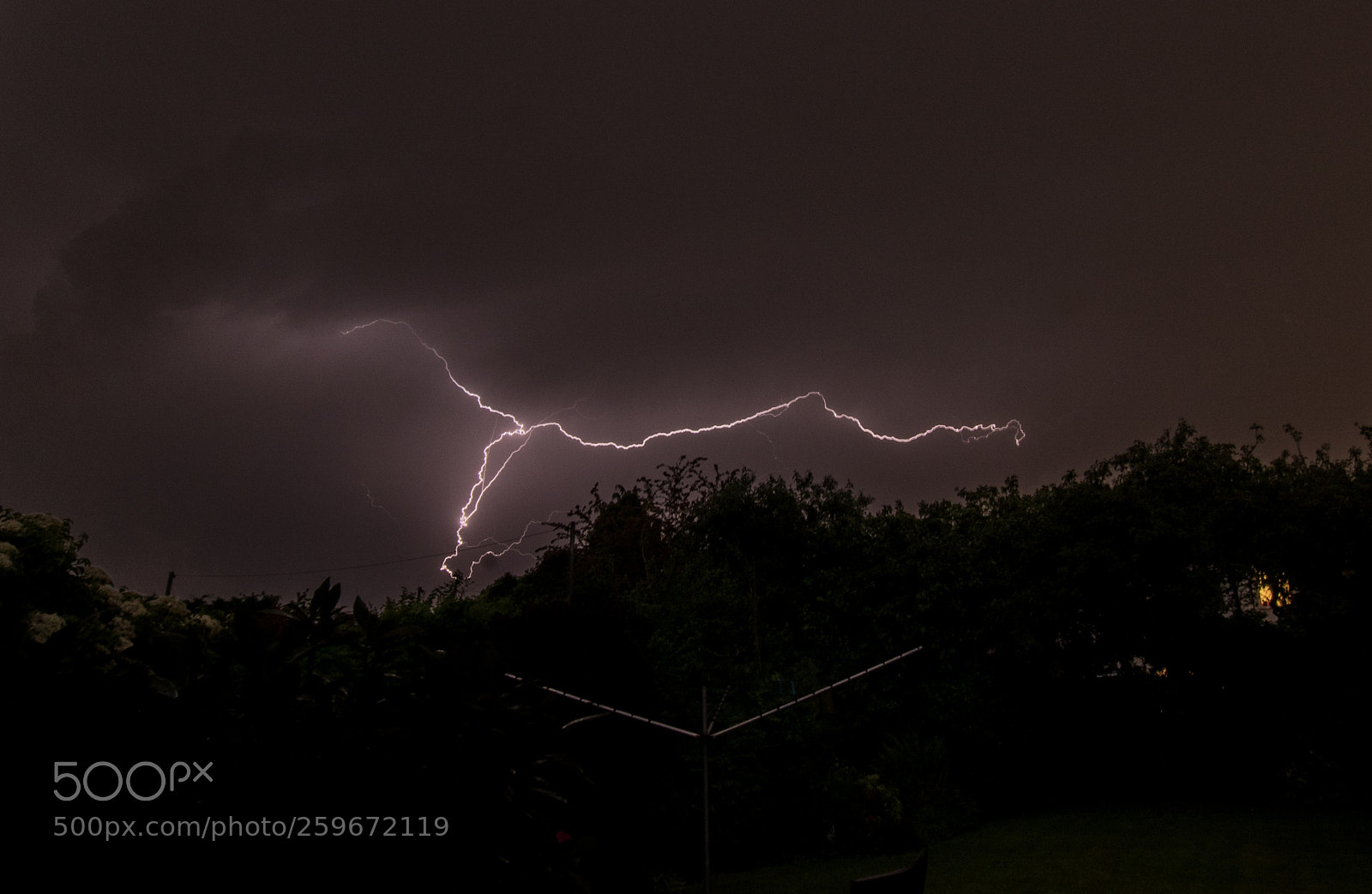 Nikon D750 sample photo. Lightening photography
