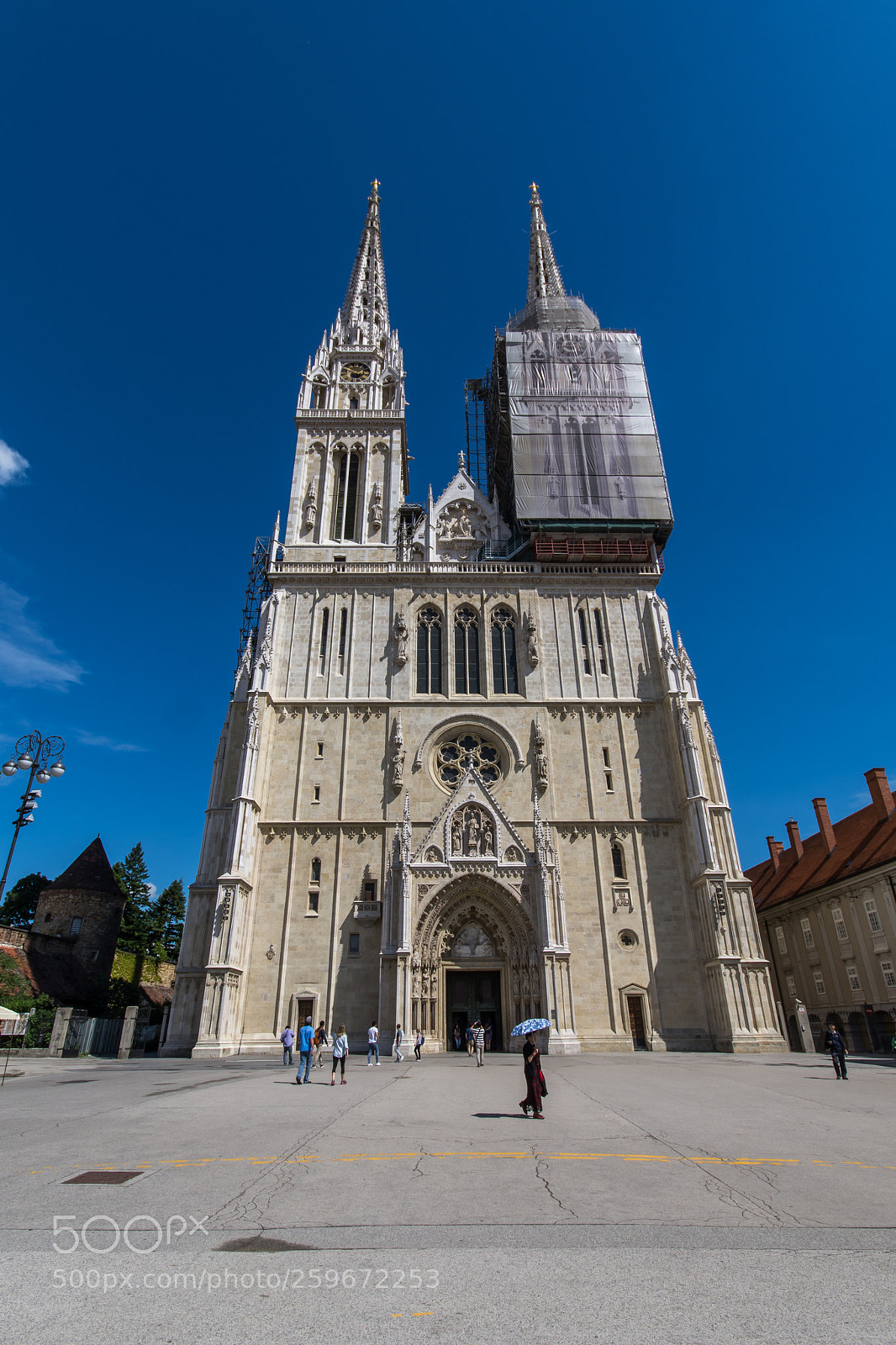 Nikon D7200 sample photo. Cathedral of zagreb photography