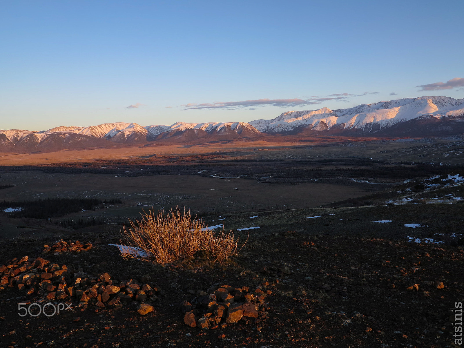 Canon PowerShot G1 X sample photo. Altay. sunset photography