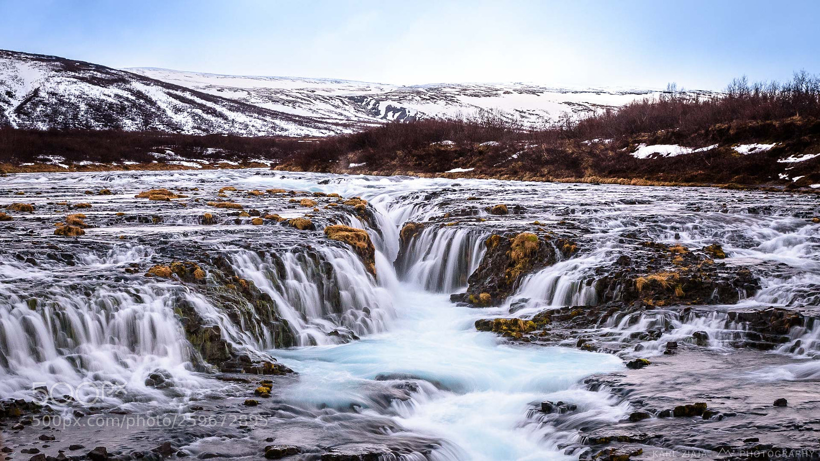 Nikon D750 sample photo. Bruarfoss waterfall photography