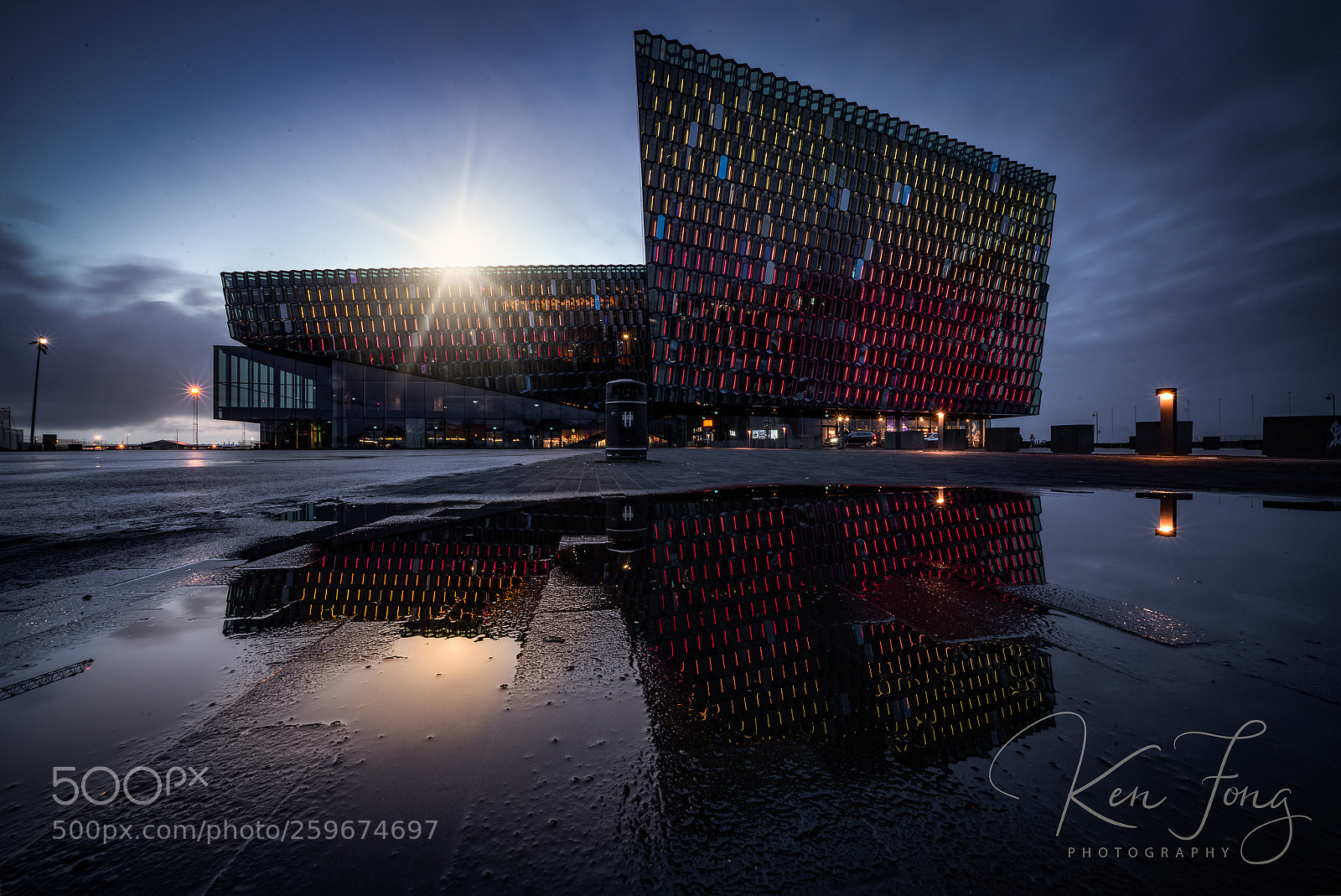 Sony a7R III sample photo. Harpa 3 photography