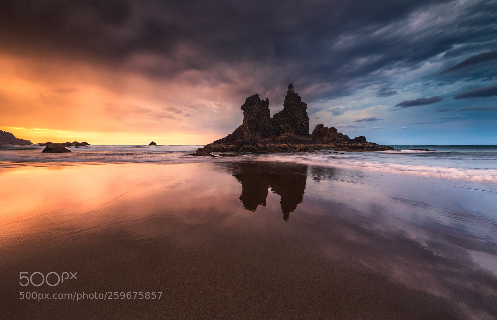 Nikon D800 sample photo. Benijo rock photography