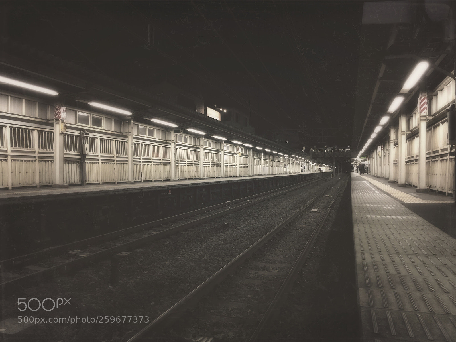 Apple iPhone 6s sample photo. After the last train... photography