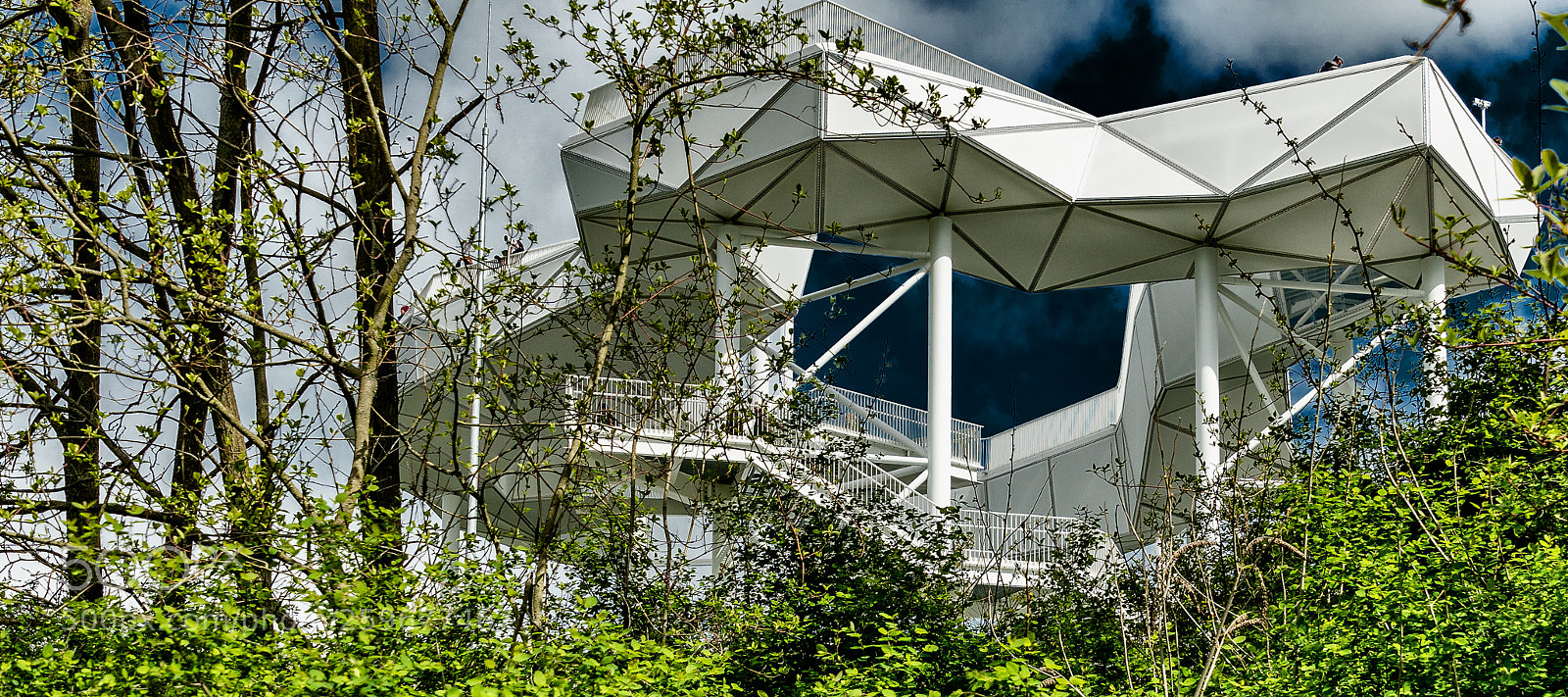 Sony ILCA-77M2 sample photo. Berlin, iga viewing platform photography