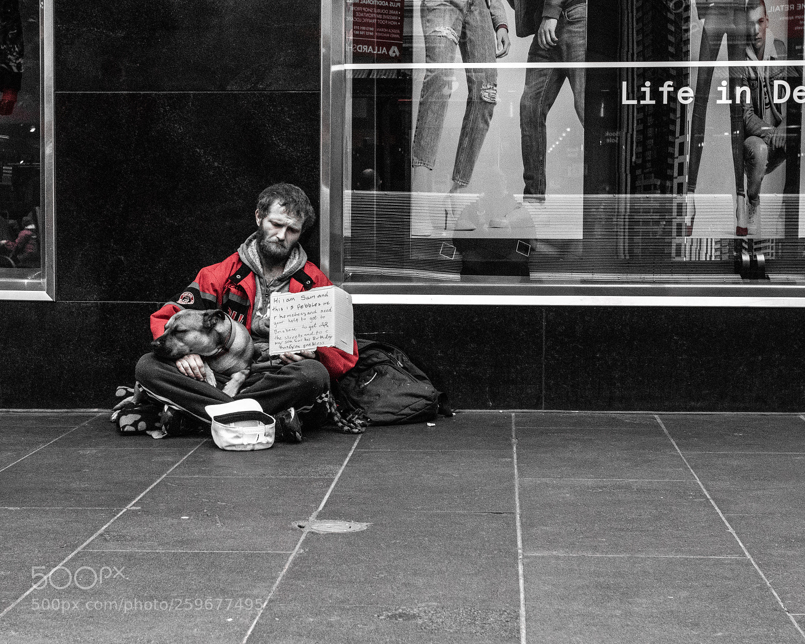 Canon EOS 80D sample photo. Homeless in melbourne photography