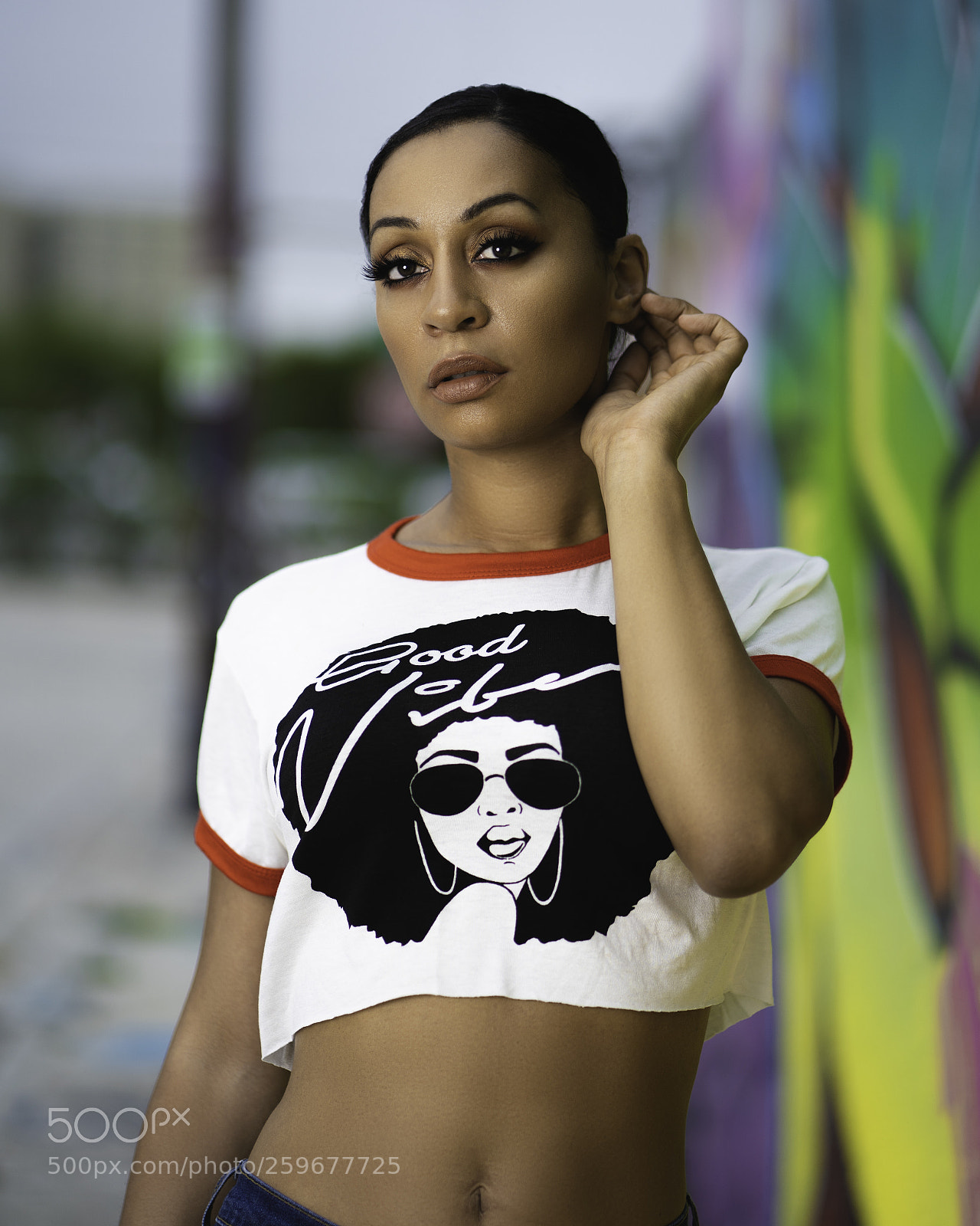 Sony a7 III sample photo. Street portrait in wynwood photography