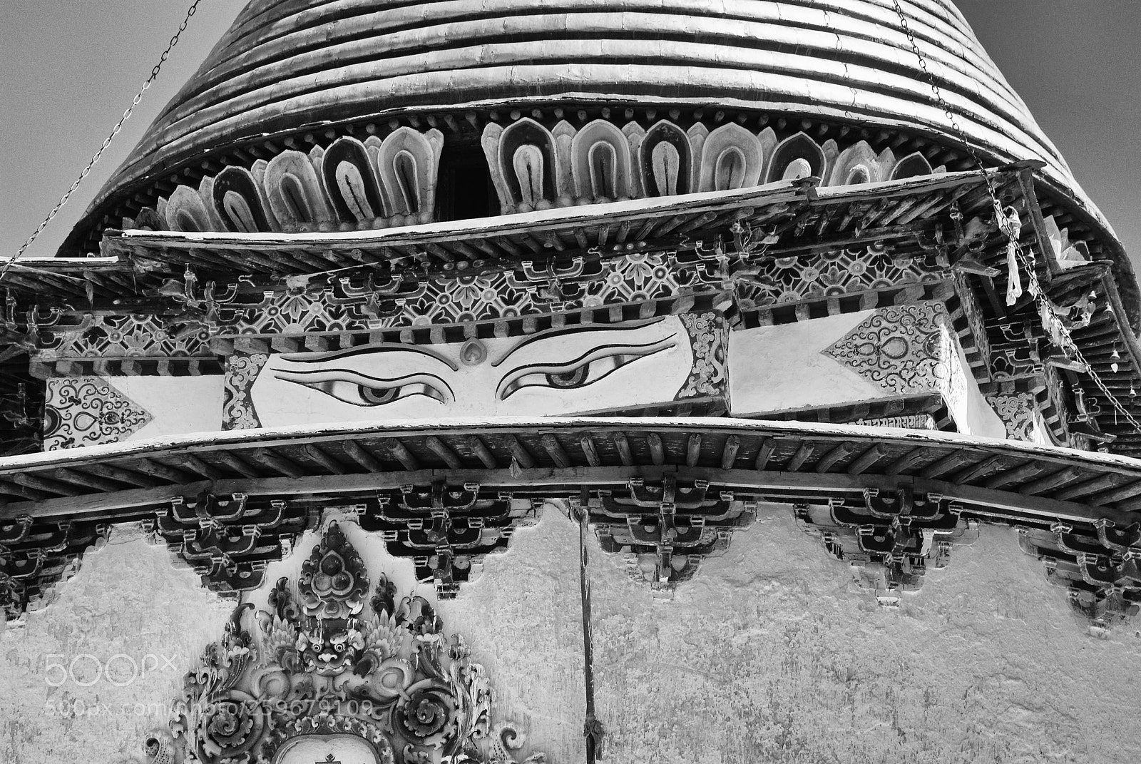 Nikon D200 sample photo. Kumbum les yeux de photography