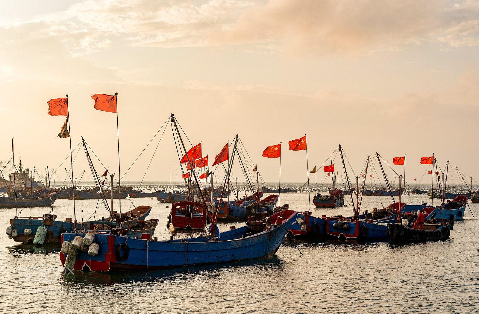 Nikon D4S sample photo. Fishing boats in china photography