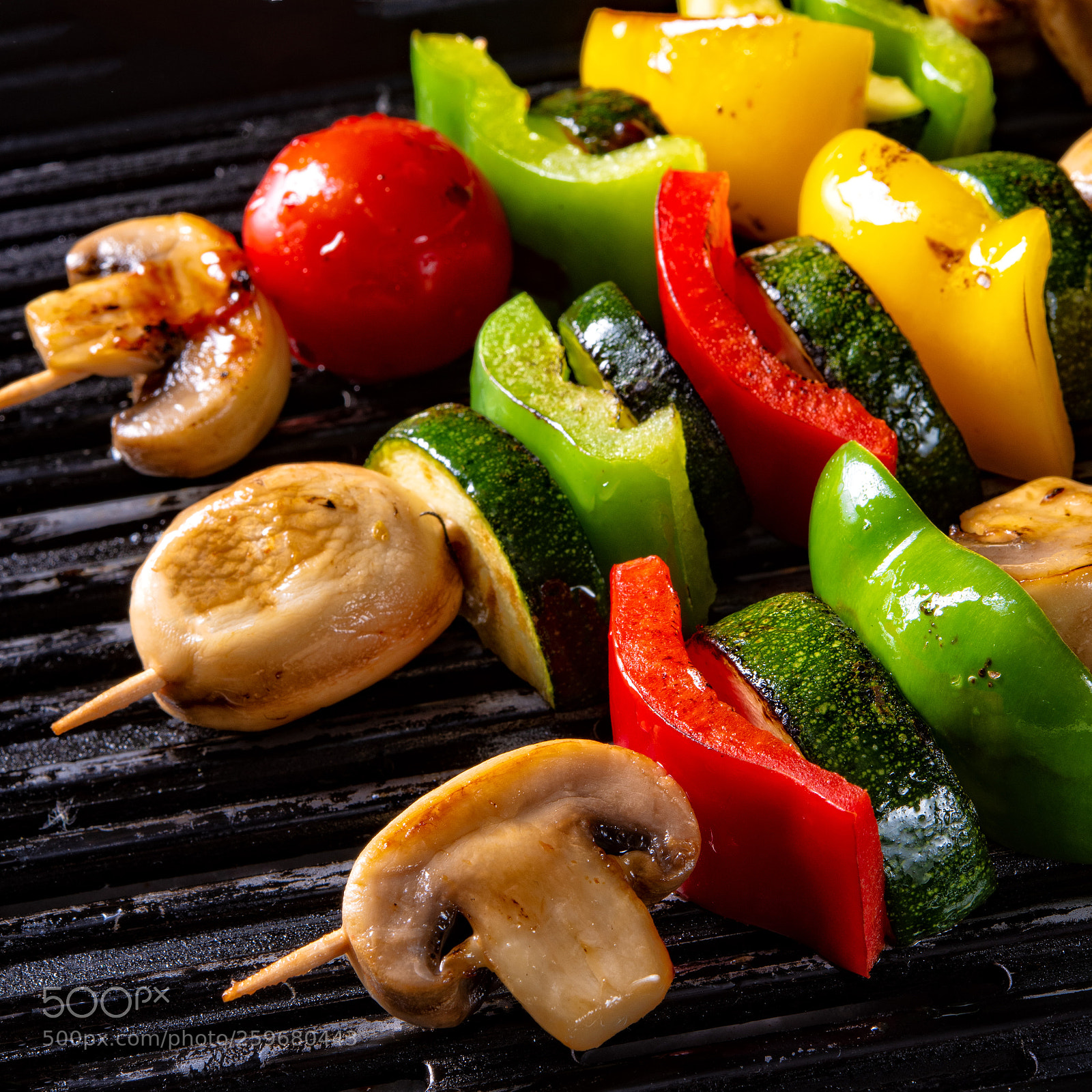 Nikon D810 sample photo. Rustic vegetable shashlik with photography