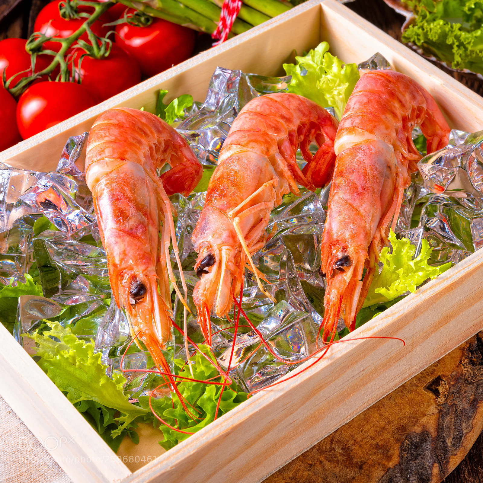 Nikon D810 sample photo. Cooked argentine red prawns photography