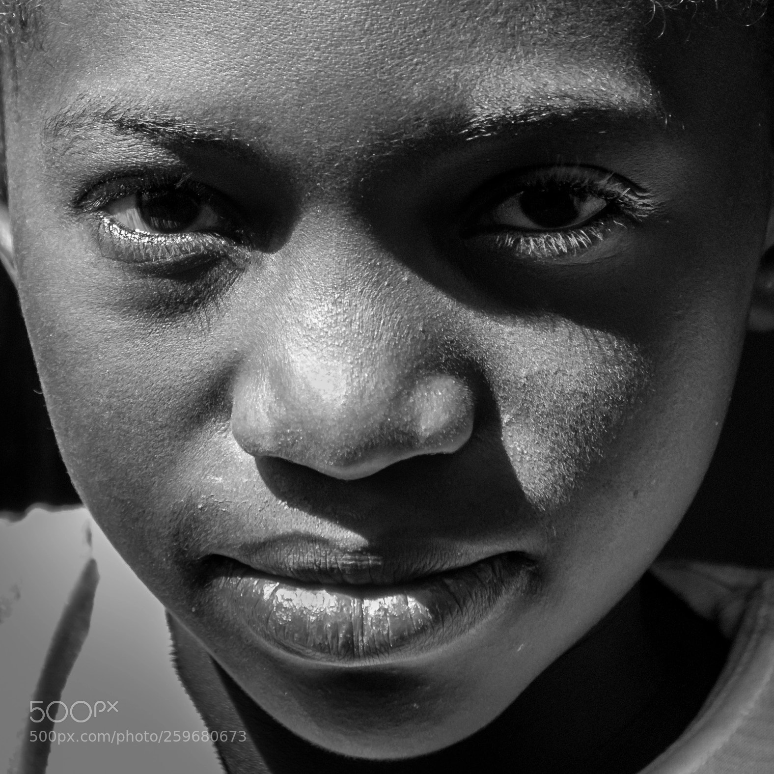 Nikon D80 sample photo. Malagasy girl photography