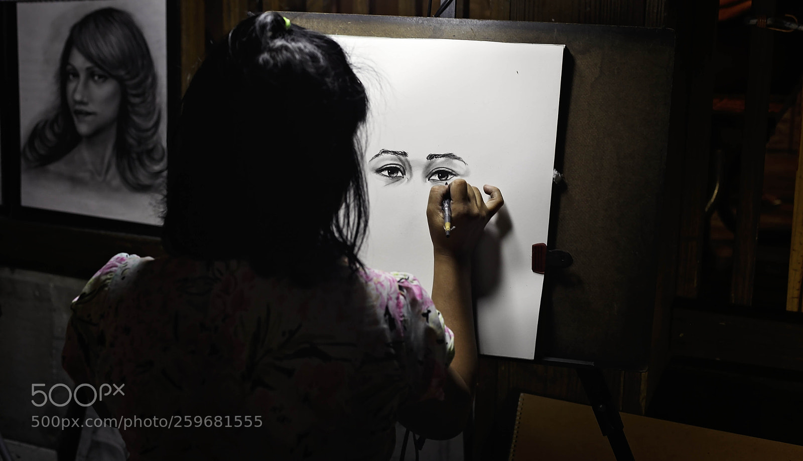 Canon EOS 5D Mark II sample photo. Artist photography