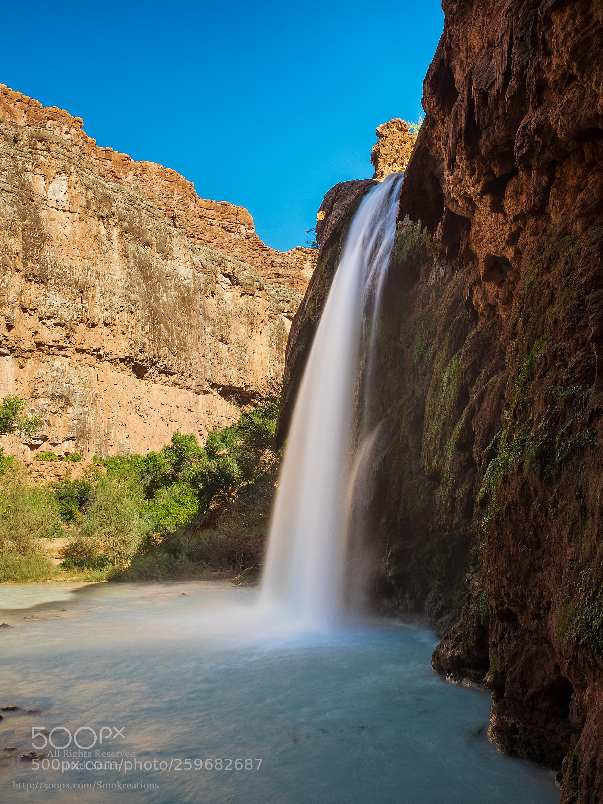 Olympus OM-D E-M1 sample photo. Havasu falls 2 photography