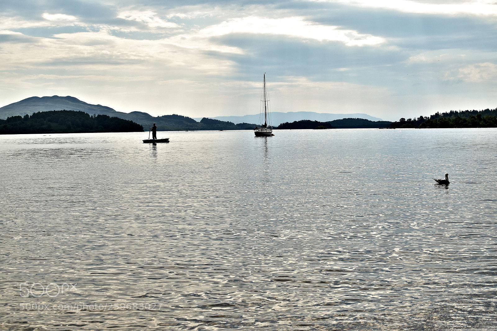 Nikon D5500 sample photo. Luss swim photography