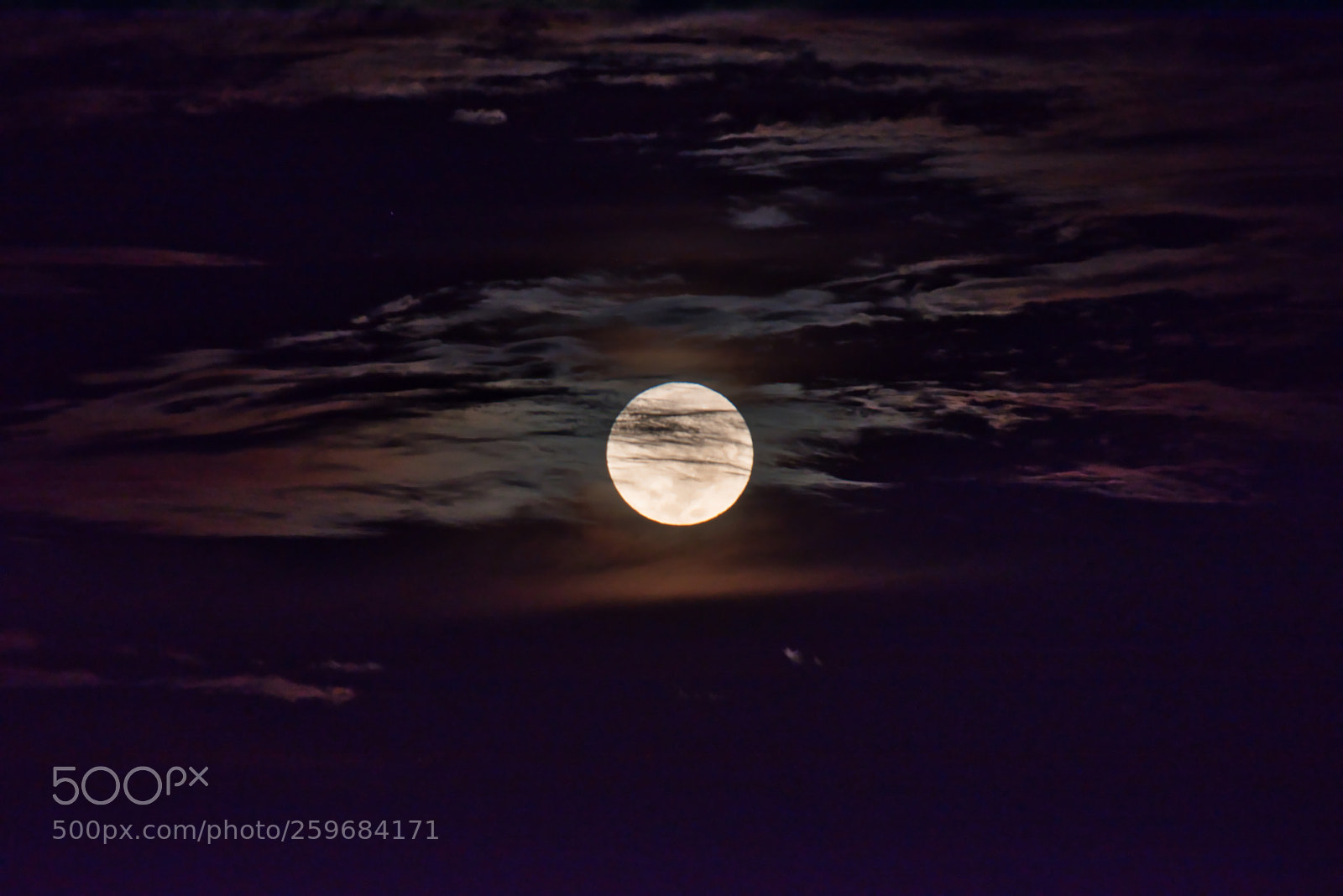 Nikon D5500 sample photo. Full moon photography