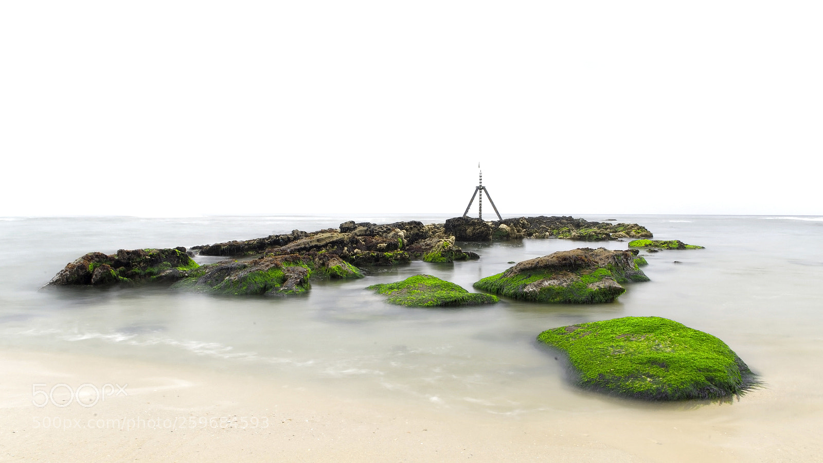 Pentax K-50 sample photo. Low tide photography