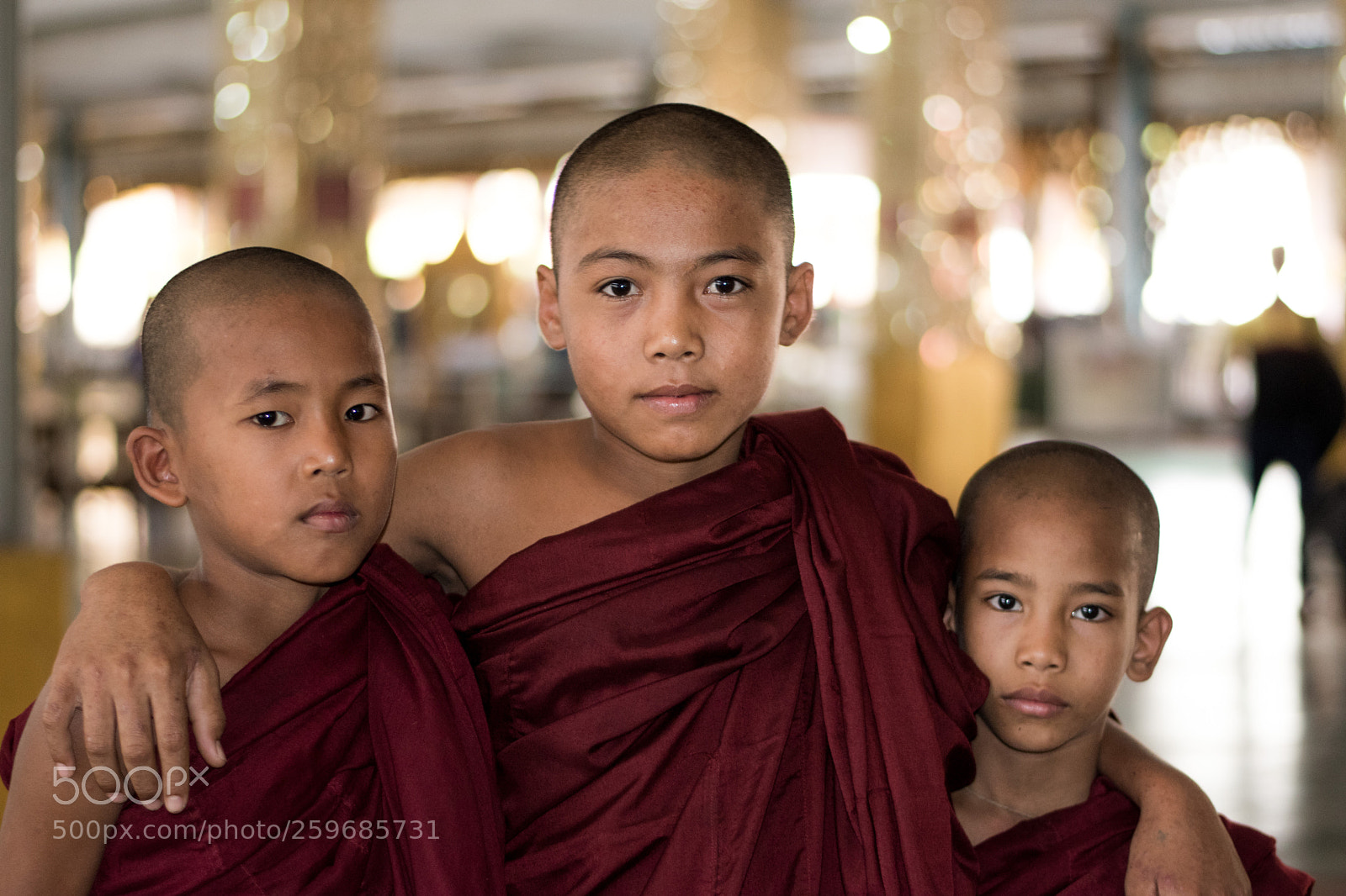Nikon D5500 sample photo. The three novices photography