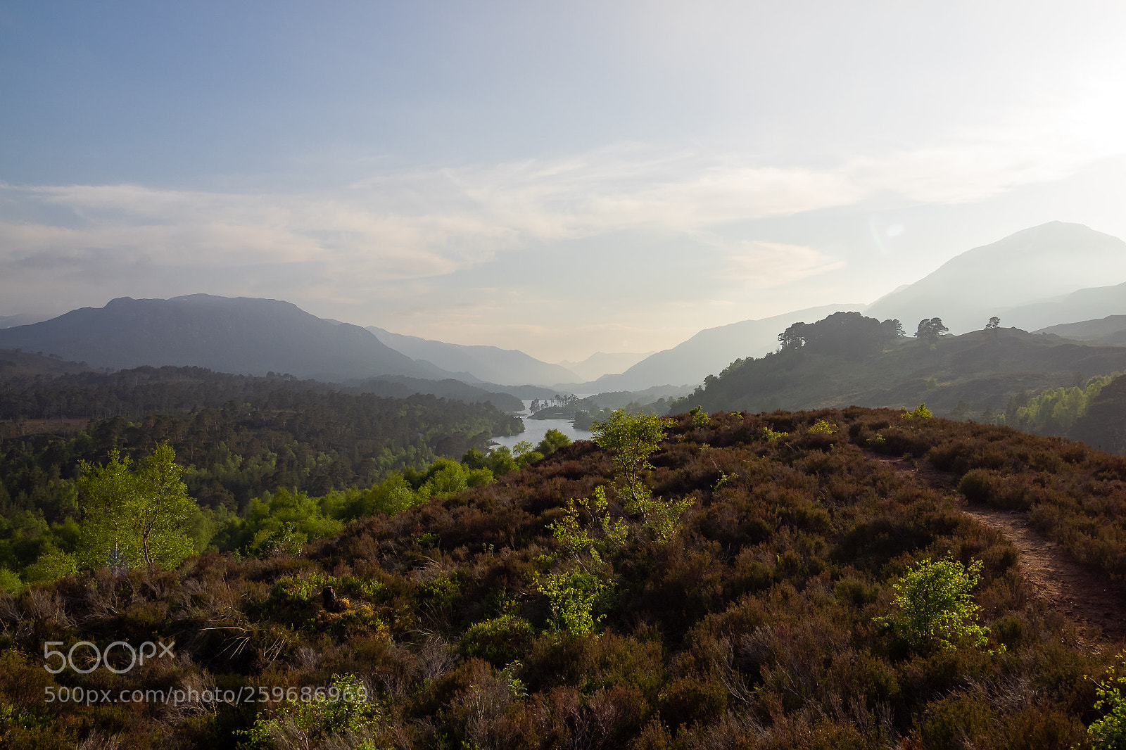 Olympus OM-D E-M1 sample photo. Glen affric view photography