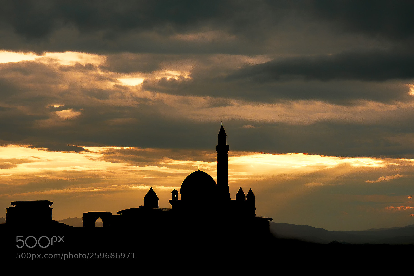 Nikon D7200 sample photo. İshakpaşa sunset photography