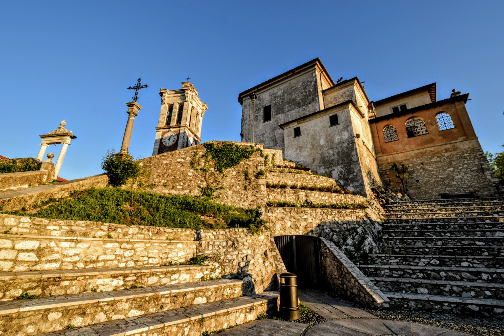 Nikon D5300 sample photo. Sunrise on sacro monte di varese photography