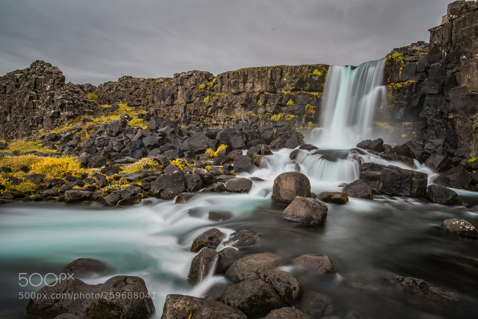 Nikon D750 sample photo. Öxrarfoss iceland photography
