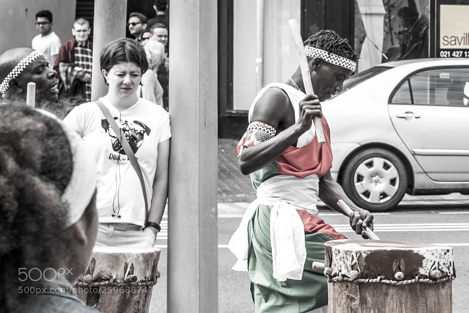 Nikon D750 sample photo. African drums in ireland photography