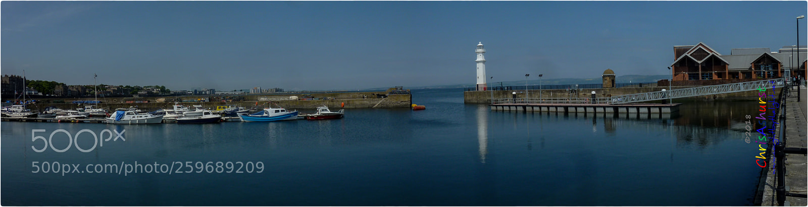 Panasonic DMC-TZ7 sample photo. Newhaven harbour leith edinburgh photography