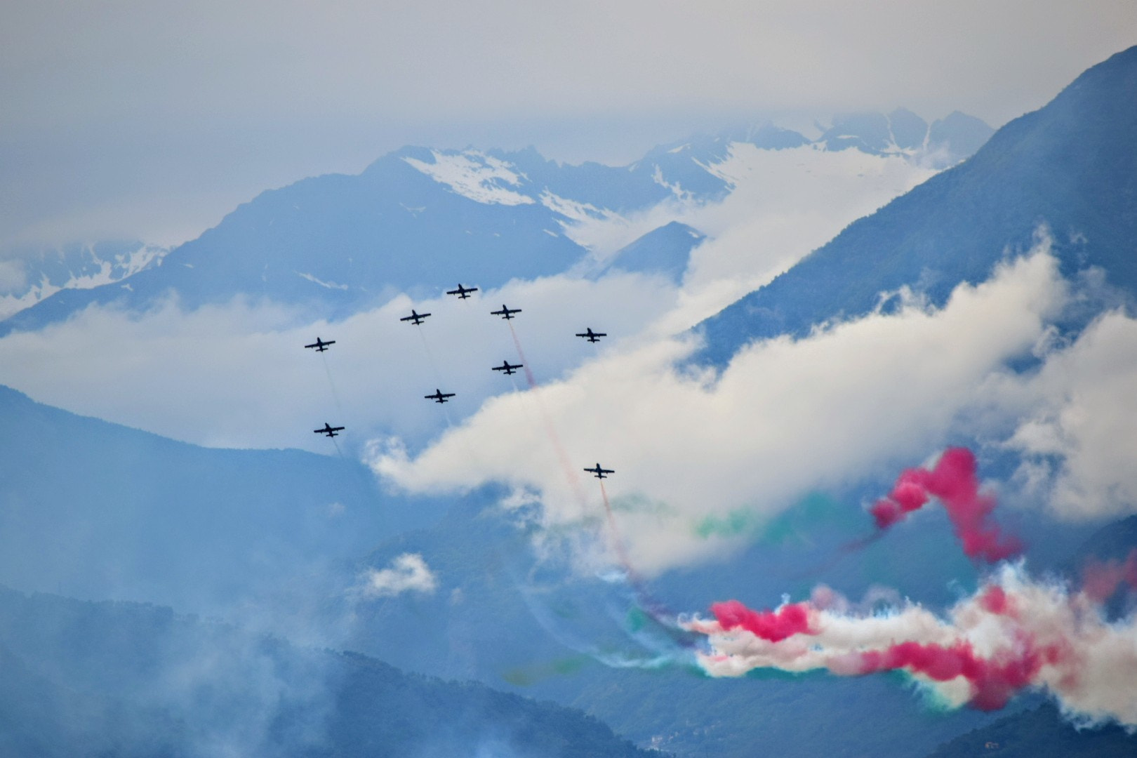 Nikon D5300 sample photo. Airshow, frecce tricolori photography