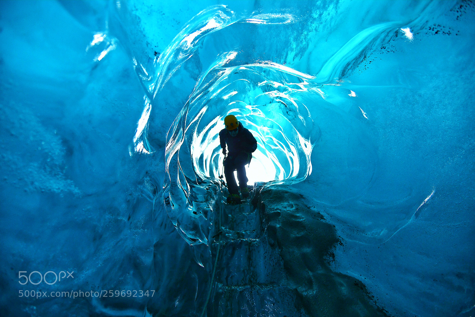 Nikon D850 sample photo. Icecave in iceland photography